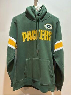 NFL Green & Yellow Packers Pullover Hoodie Ultra Game